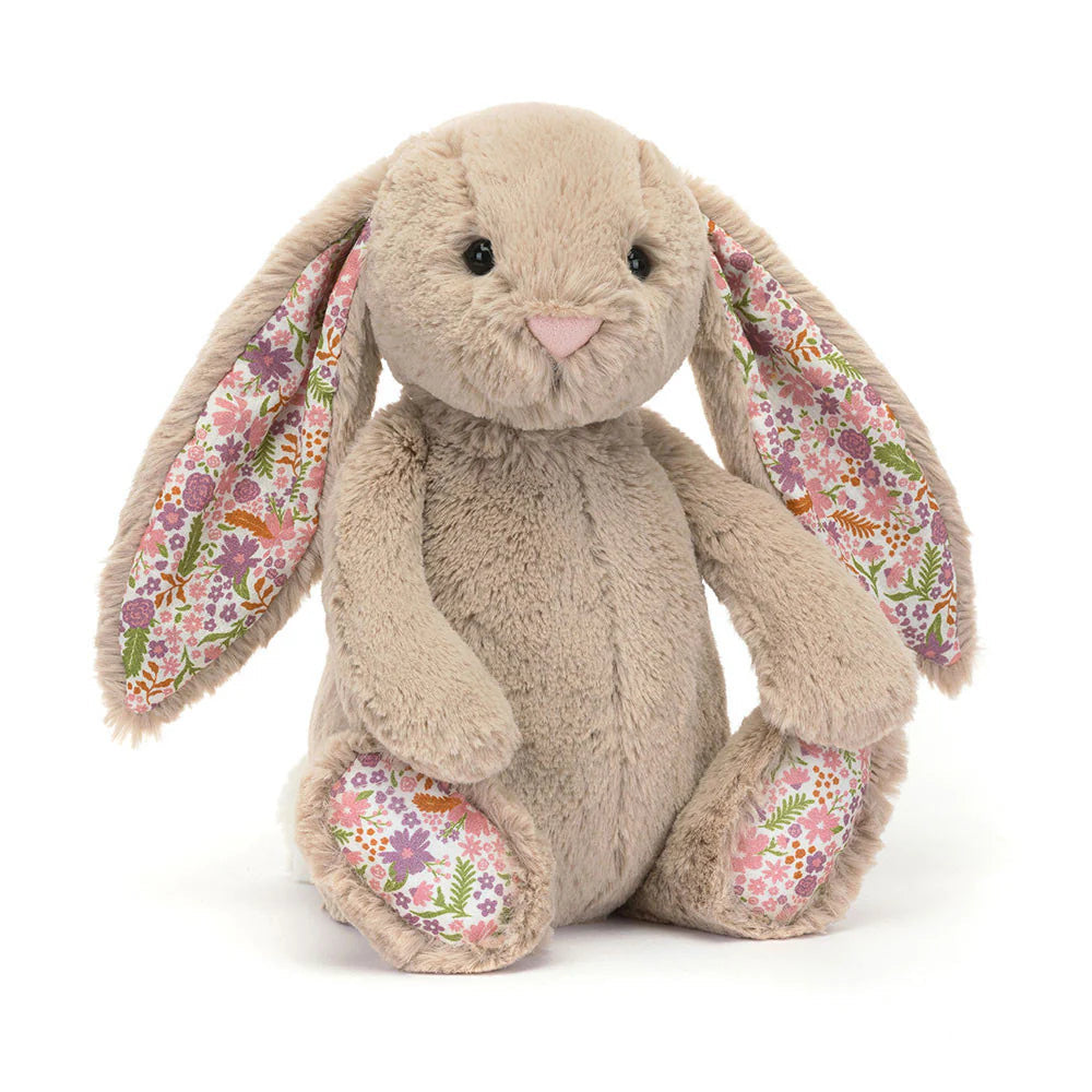 Jellycat Bashful Bunny Blossom Bea Beige 'Petal' Little(Small) 18cm