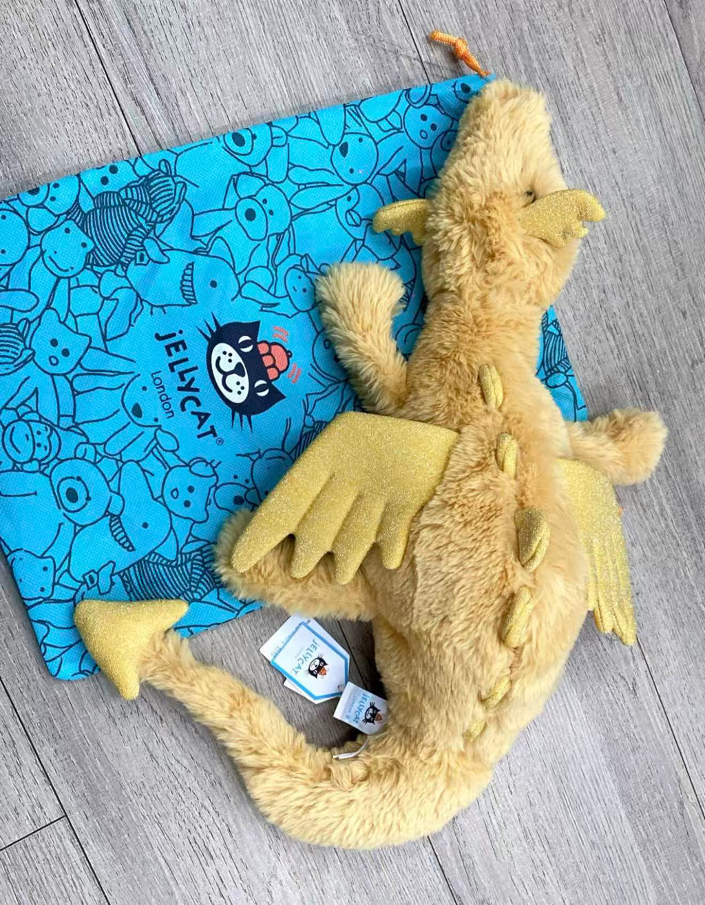 Jellycat Golden Dragon