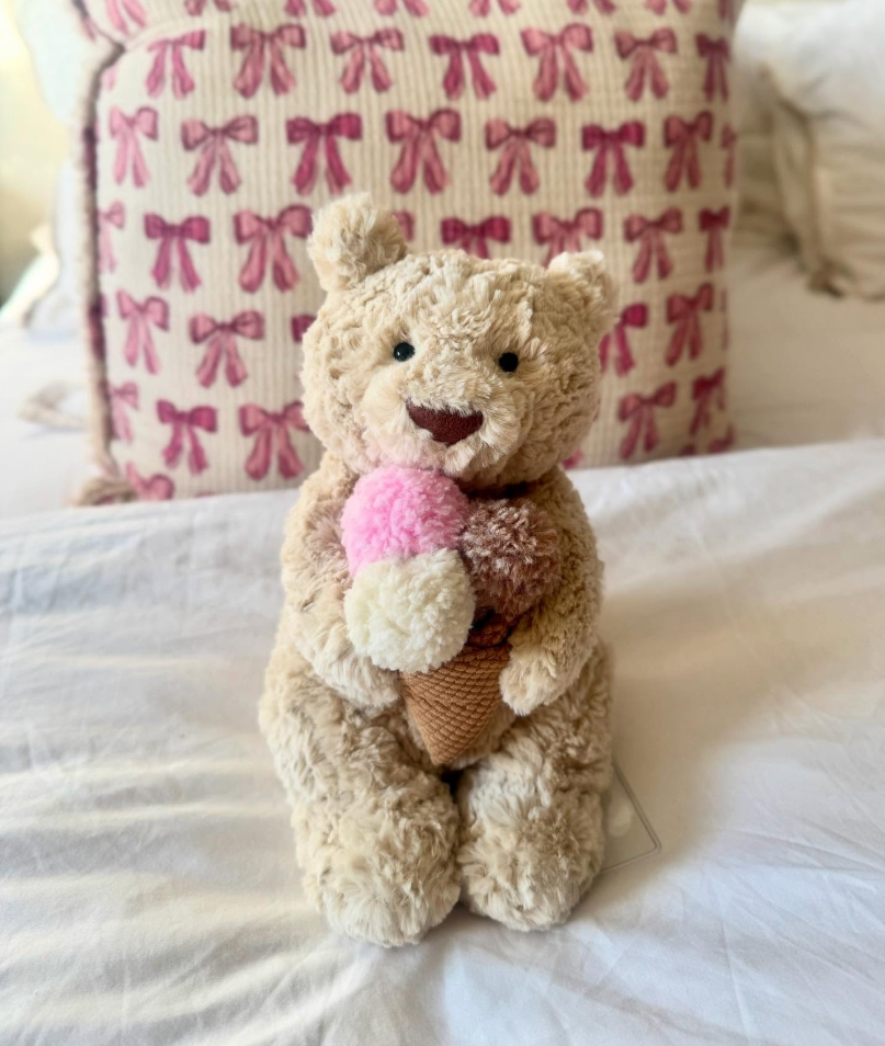 Jellycat Oatus Bear with Ice Cream NYC Exlusive Plush - US