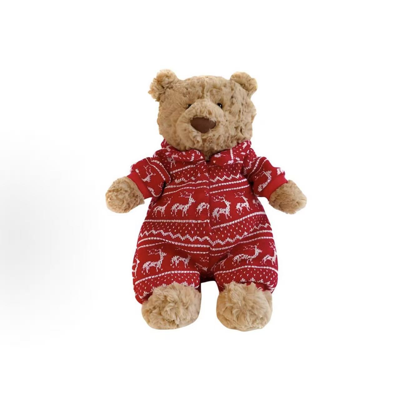 Bartholomew Bear Winter Pyjamas 26cm