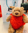 JELLYCAT BARTHOLOMEW BEAR HEART 22CM