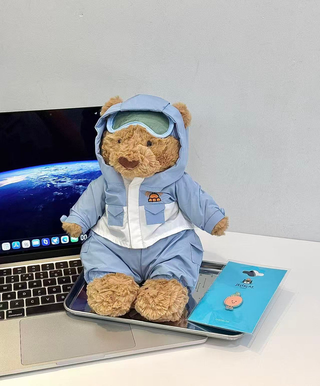 Jellycat Bartholomew Bear Ski Suit