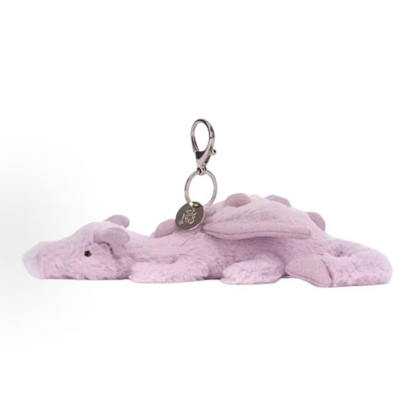 Jellycat Lavender Dragon Bag Charm