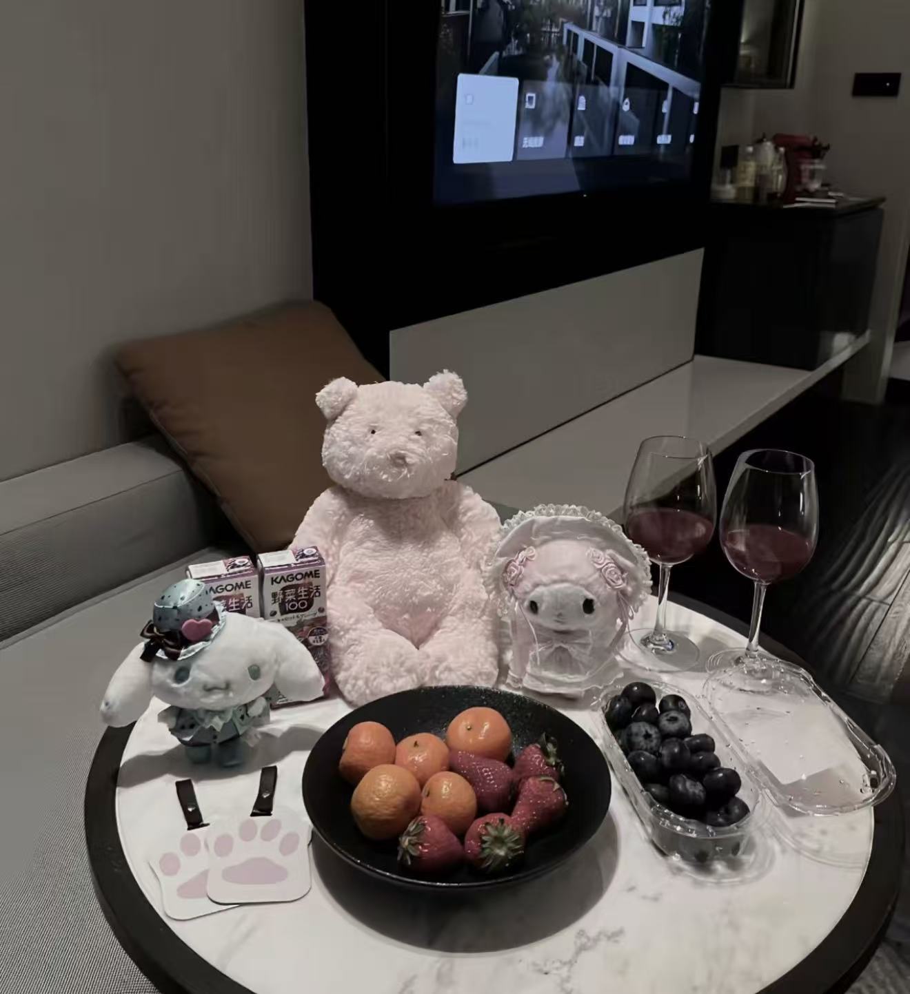 Jellycat Bartholomew Bear Large Toy in Pink Leola Bear
