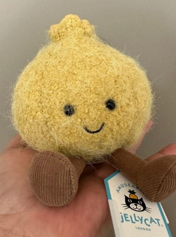 Jellycat Fish & Chip Editions Onnie Pickled Onion Plush