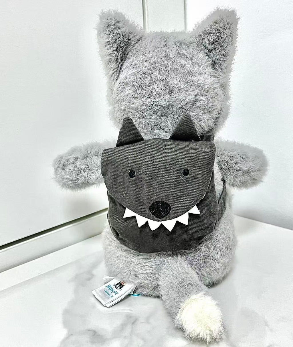 Jellycat Backpack Wolf
