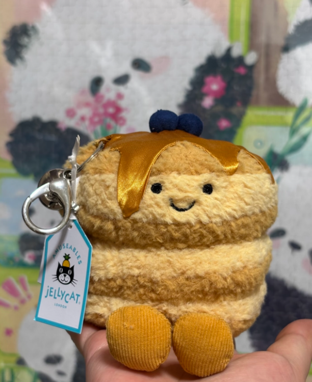 Jellycat Amuseables Fran Pancakes Bag Charm