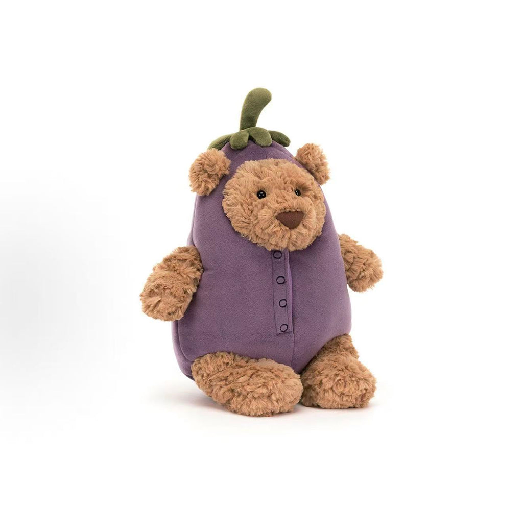 Bartholomew Bear Aubergine