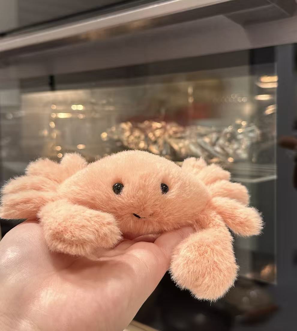 Jellycat Fluffy Crab